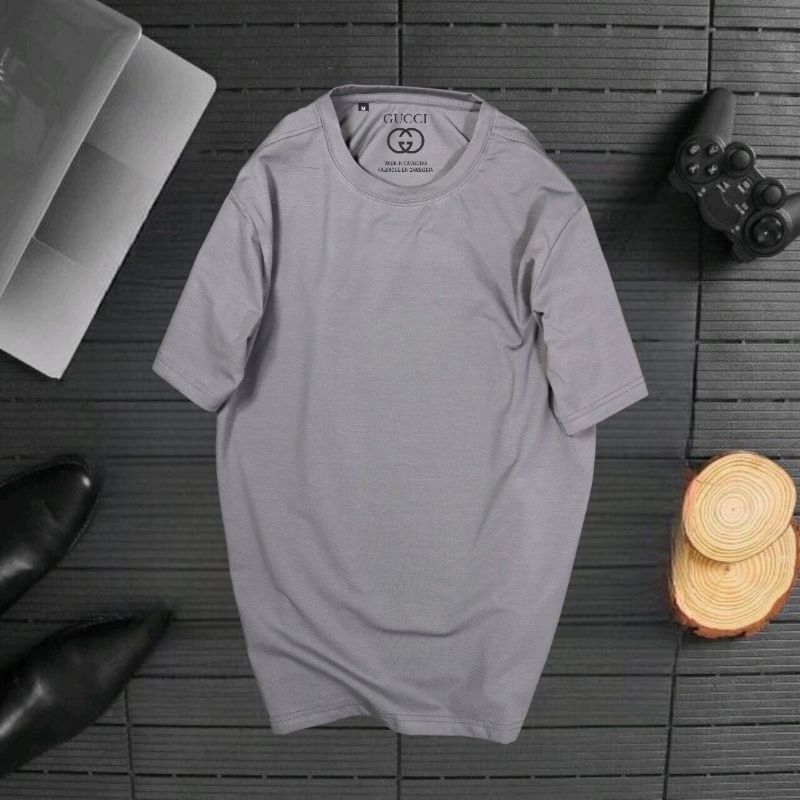 Áo thun nam cổ tròn trơn chất cotton lạnh mịn mát AXK243