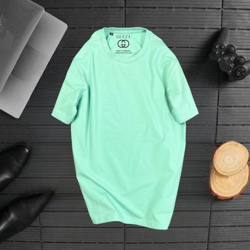 Áo thun nam cổ tròn trơn chất cotton lạnh mịn mát AXK243