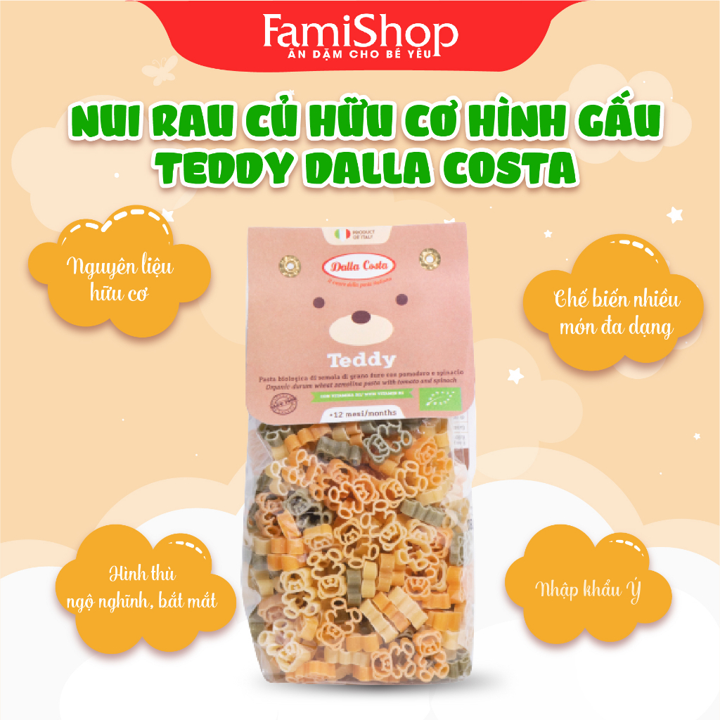 FamiShop Nui Rau Củ Hữu Cơ Dalla Costa