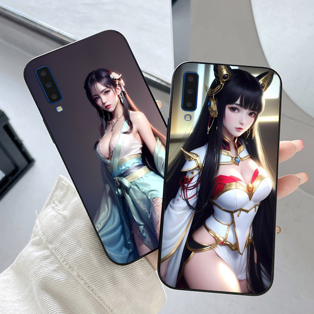 Ốp lưng Samsung a7 2018 / ss a9 2018 in hình các cô gái xinh đẹp quyến rũ set sy