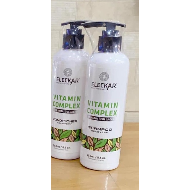 Dầu Gội Phục Hồi Tóc Eleckar Collagen 500ml