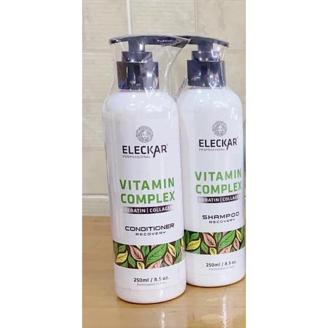 Dầu Gội Phục Hồi Tóc Eleckar Collagen 500ml