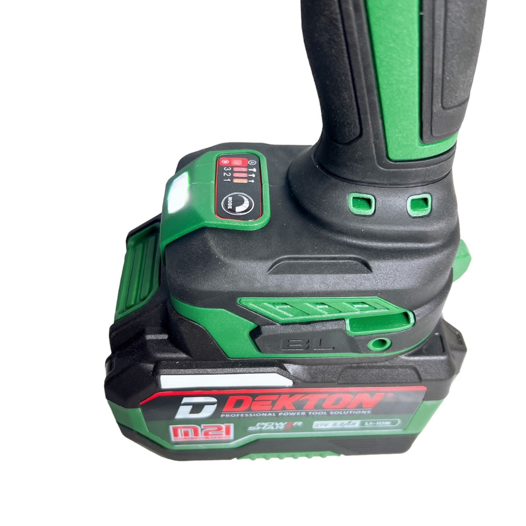 Máy Siết Bulong Dekton M21-IW1750N Lực Siết 1750N.m - Đầu Khẩu 3/4 Inch - Chân Pin Phổ Thông
