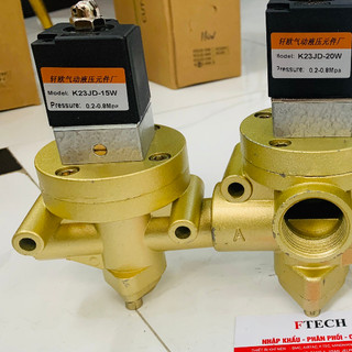 Van 3/2 k23jd-15w điện 220vac và 24vdc dùng cho máy đột dập van điện từ van khí nén