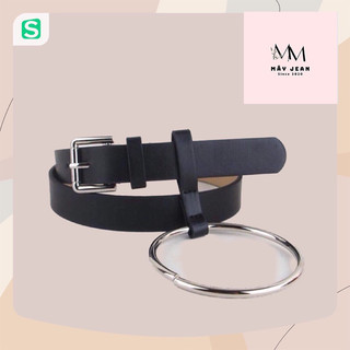 Thắt lưng da - Dây lưng da nữ Mark Official - phụ kiện thời trang nữ tạo cho quần có kiểu cách hơn