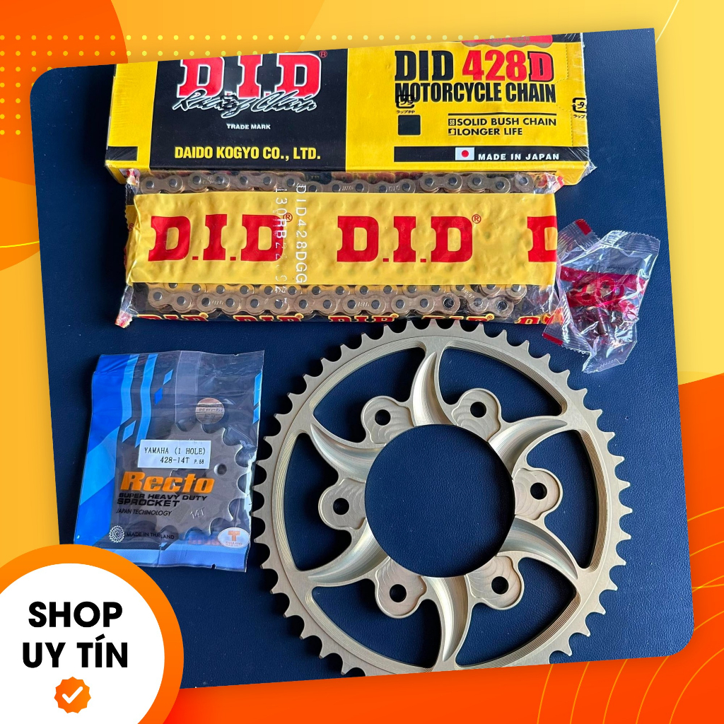 NSD Nhôm 7075 CNC 3D Sên DID Ex150 Sezi thay thế Như Zin