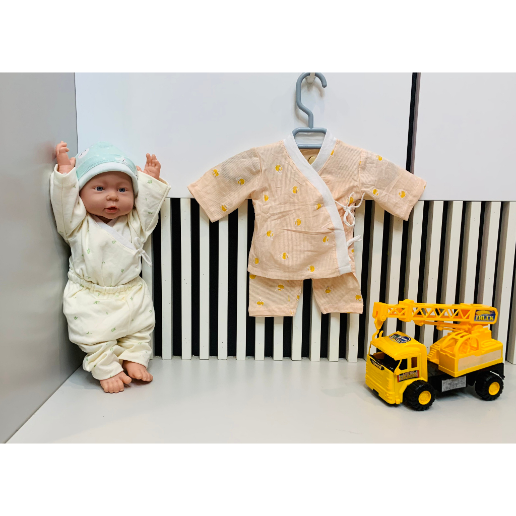 Quần áo cho trẻ SINH NON THIẾU THÁNG ✨𝙎𝙞𝙯𝙚 𝙧𝙞𝙚̂𝙣𝙜✨bộ quần áo dây buộc 100% vải Hàn siêu mát