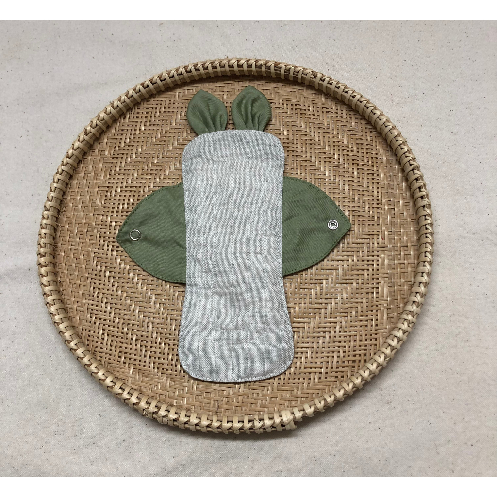Băng vệ sinh vải Wingpad - Size HÀNG NGÀY 17cm - Kiểu LÕI LIỀN TAI THỎ