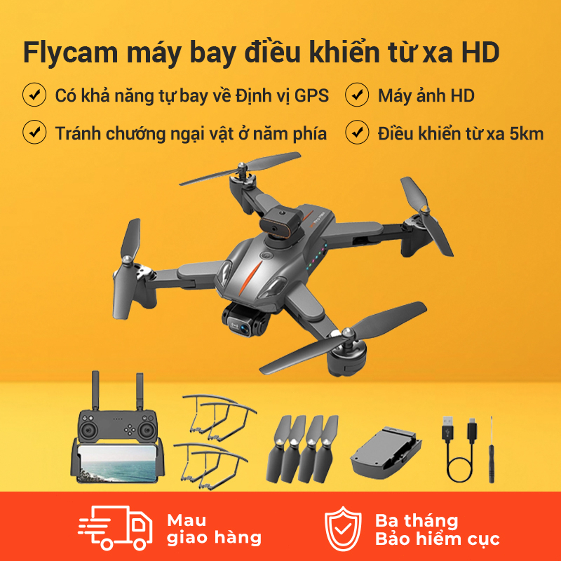 Camera HD Drone P11 PRO Máy bay điều khiển từ xa Quadcopter. Ống kính kép 360 °Tránh chướng ngại vật thông minh