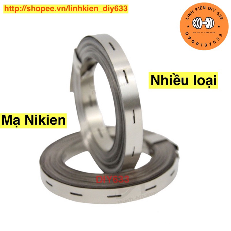 Kẽm đơn có rãnh mạ Nikien