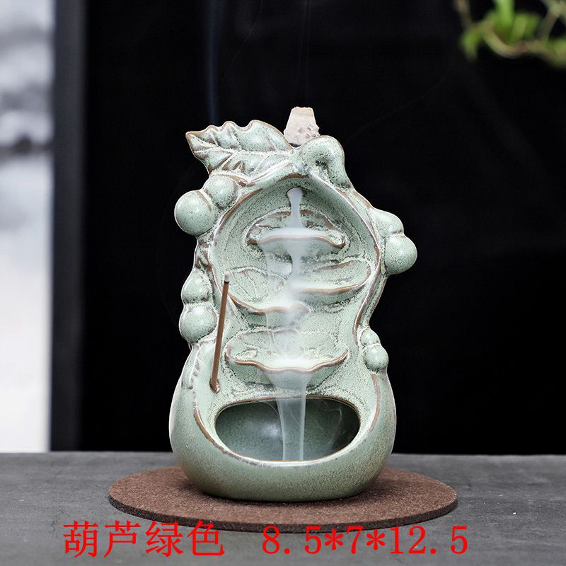 Thác khói trầm hương tự nhiên khói tỏa ngược tiểu cảnh thư giãn, khử khuẩn, giảm stress, an nhiên, trầm hương cao cấp