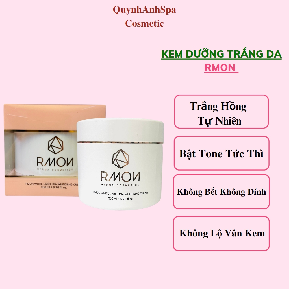 Kem dưỡng trắng da body Rmon dưỡng da toàn thân 200ml Hàn quốc quynhanhspa20 | BigBuy360 - bigbuy360.vn