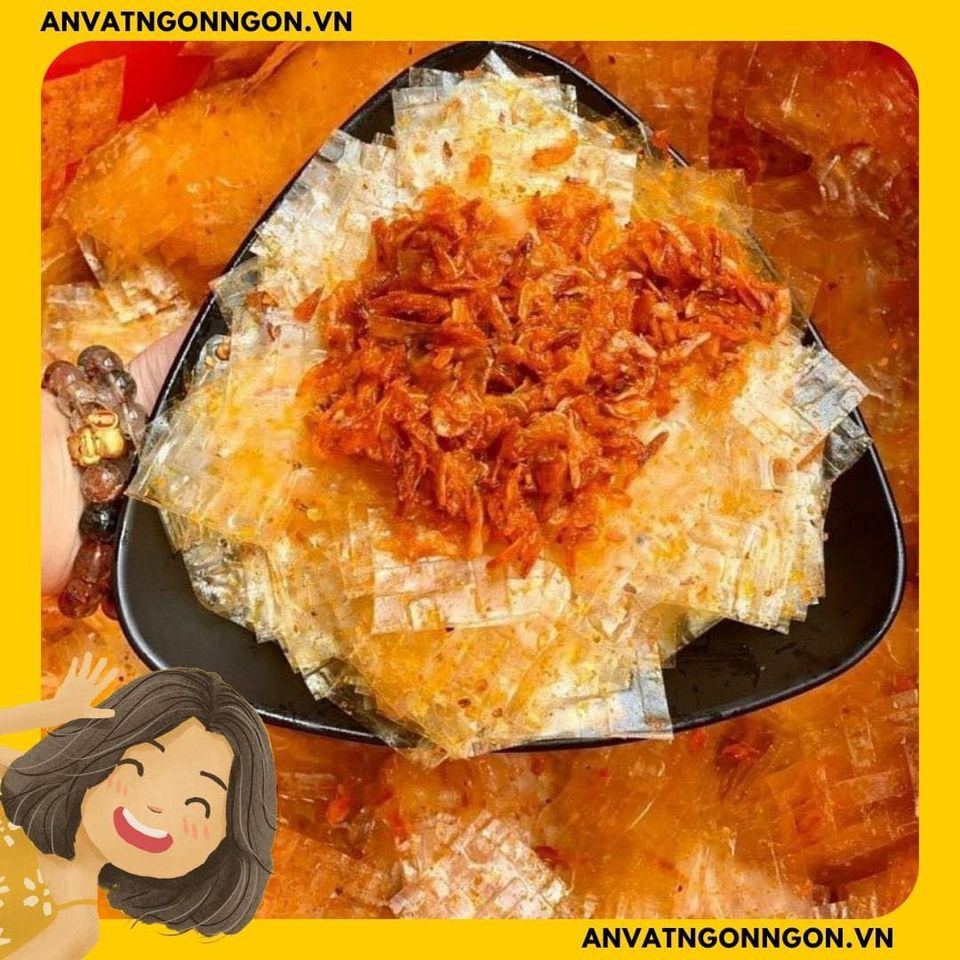 BÁNH TRÁNG RUỐC TÉP HÀNH PHI 70GRAM