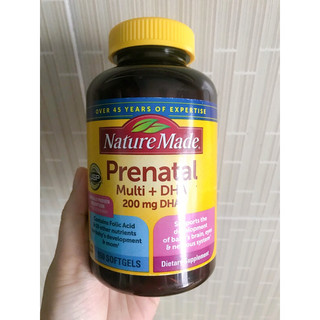 Vitamin nature made prenatal multi + dha 200mg dha -usa