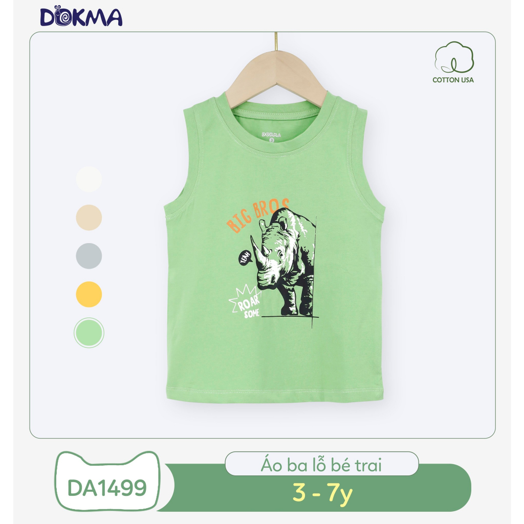 Dokma_ Áo ba lỗ bé trai DA1508 12-25kg