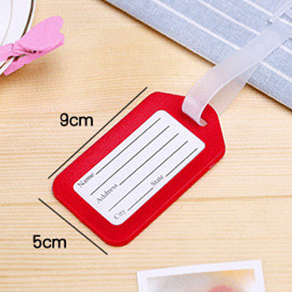 🍉Thẻ hàng lý name tag treo vali ba lô hành lý du lịch 8,5*5cm DUASHOP.