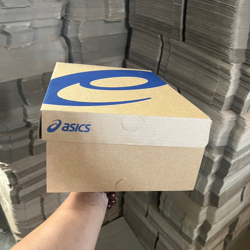 HỘP ĐỰNG GIÀY ASICS CHÍNH HÃNG SIZE 31X22X12CM NHƯ HÌNH
