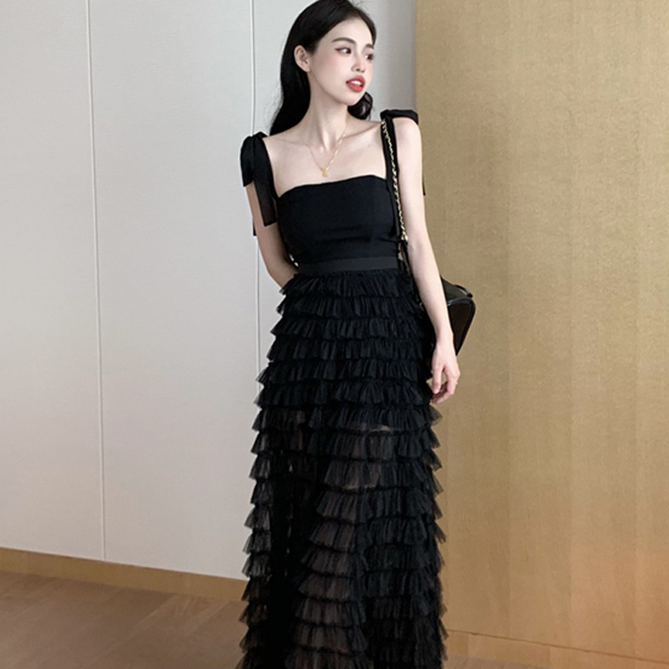 HUCA Áo Ống Cúp Ngực Nữ , Kiểu Phối Dây Cột Nơ Quyến Rũ, Dáng Body Croptop Sang Chảnh Sexy, Xu Hướng Mùa Hè