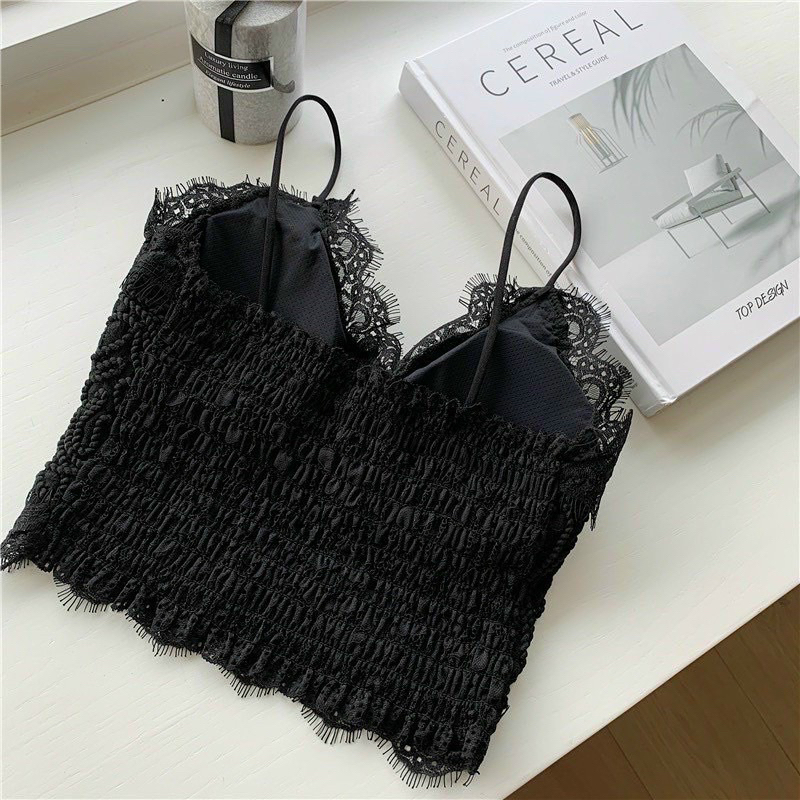 Áo bra ren dây bún