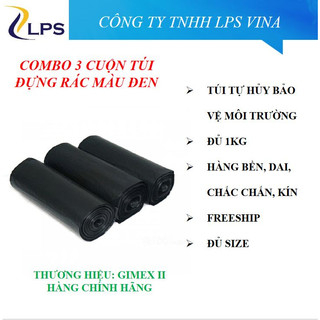 1 Kg túi đựng rác , bao đựng rác  size đại - trung - tiểu tùy chọn màu sắc và số lượng