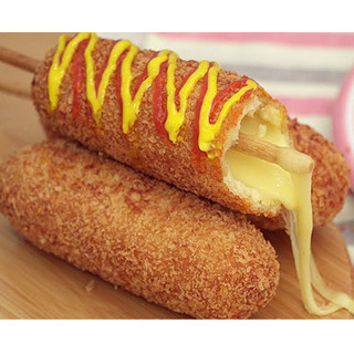 Hotdog Phô Mai Kiểu Hàn Quốc