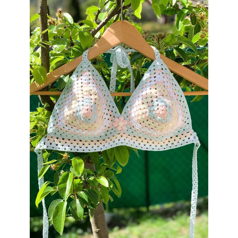 SET BIKINI ÁO QUẦN - LEN MÓC THỦ CÔNG -MÓC THEO YÊU CẦU