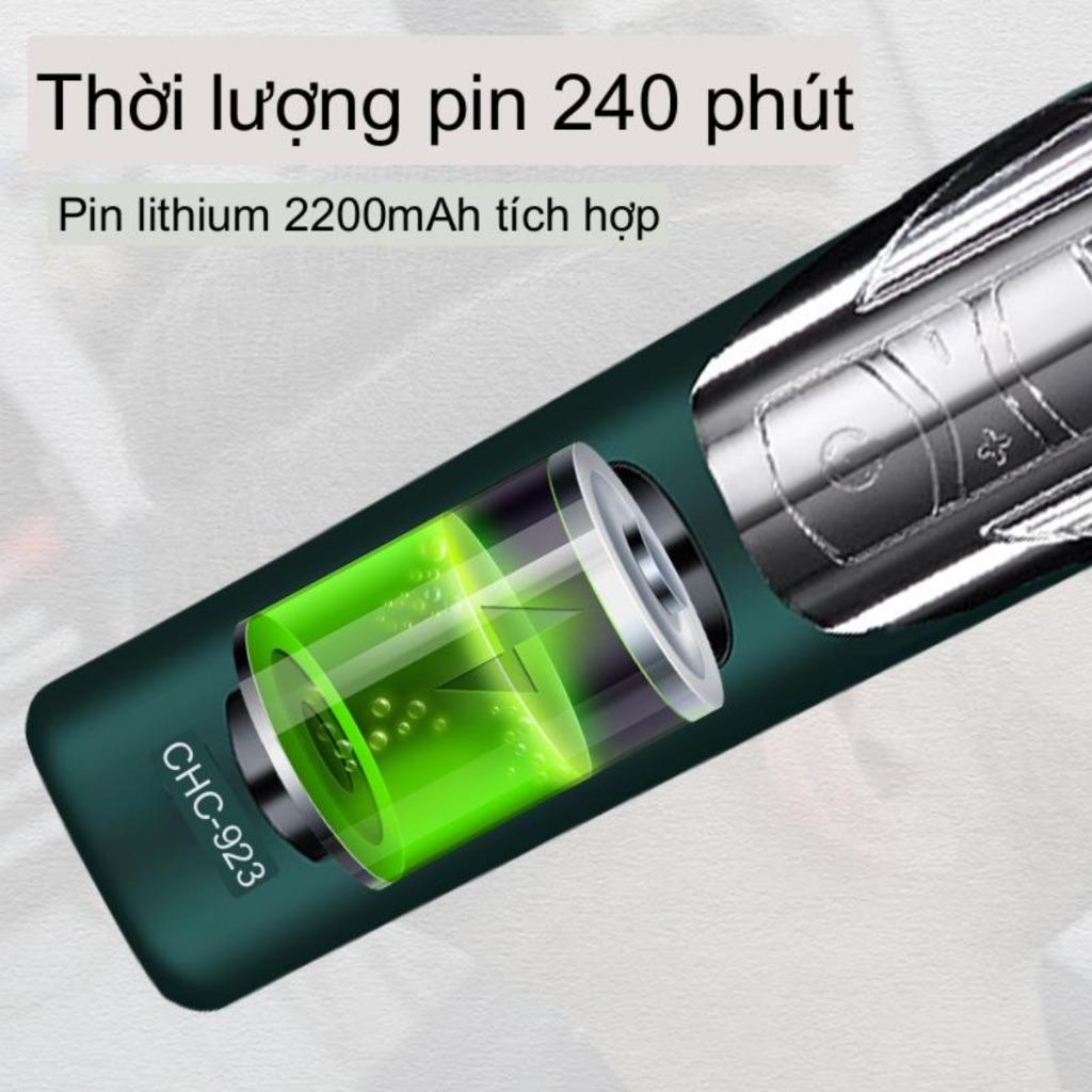 Tông đơ cắt tóc chuyên nghiệp Codos CHC923, tăng đơ cắt tóc chuyên nghiệp cầm tay