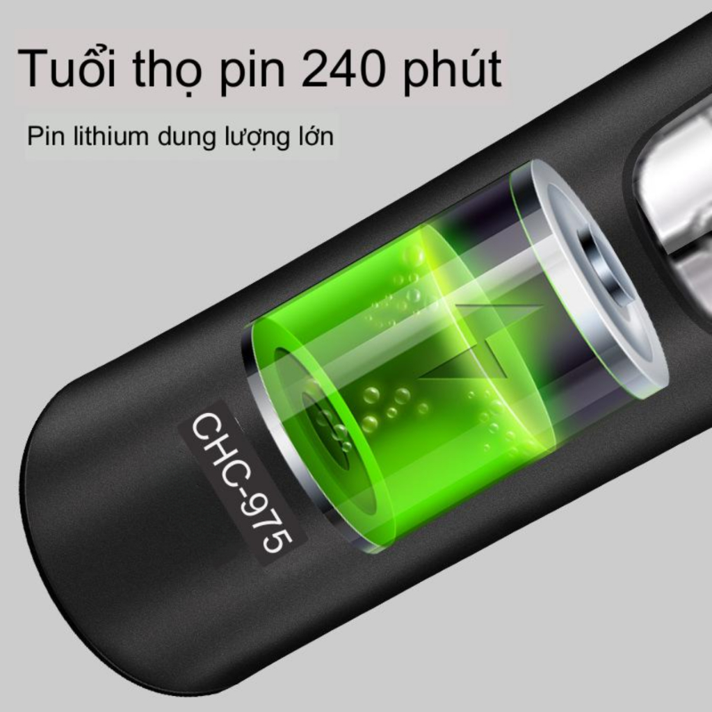 Tông đơ cắt tóc chuyên nghiệp Codos CHC975, tăng đơ cắt tóc chuyên nghiệp cầm tay