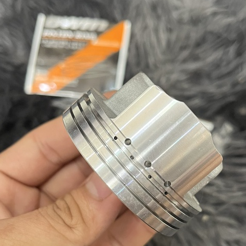 Trái Piston 54 56 57 Wave Dream DSP Racing ful bạc ắc phe