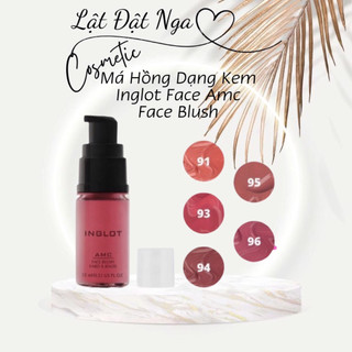 Má Hồng Dạng Kem Inglot Face Amc Face Blush (  Sản  Phẩm  Chính  Hãng  )