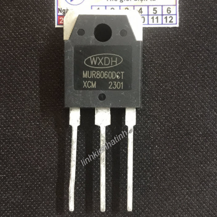2 con Đi ốt Kép MUR6030DCT MUR6030DCS MUR6030 MUR6030DCA TO-3P 60A 300V -BI9
