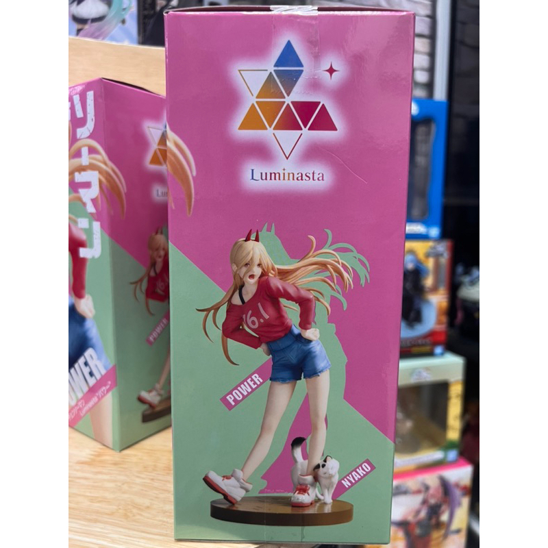 Mô hình chainsaw man chính hãng : Power sega và mèo nyako