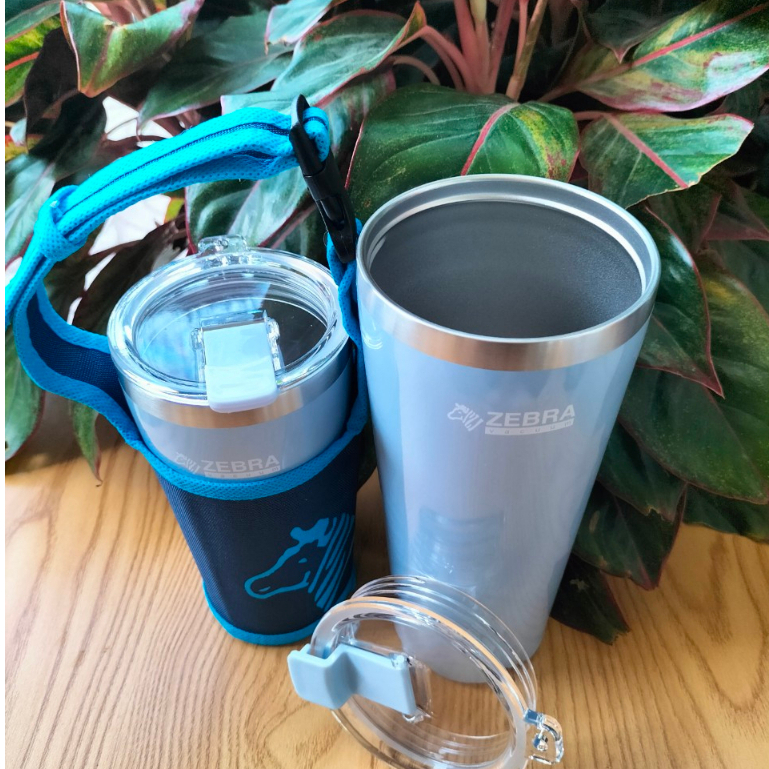 Ly giữ nhiệt Polar 870ml - Tặng kèm túi xách vải có quai - 112702 - xanh dương