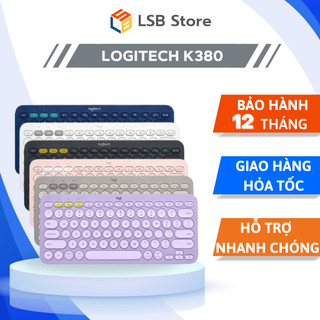 [Hỏa Tốc - HCM] Bàn phím Bluetooth Logitech K380 Multi-Device | Hàng Chính Hãng | Bảo Hành 12 Tháng | LSB Store