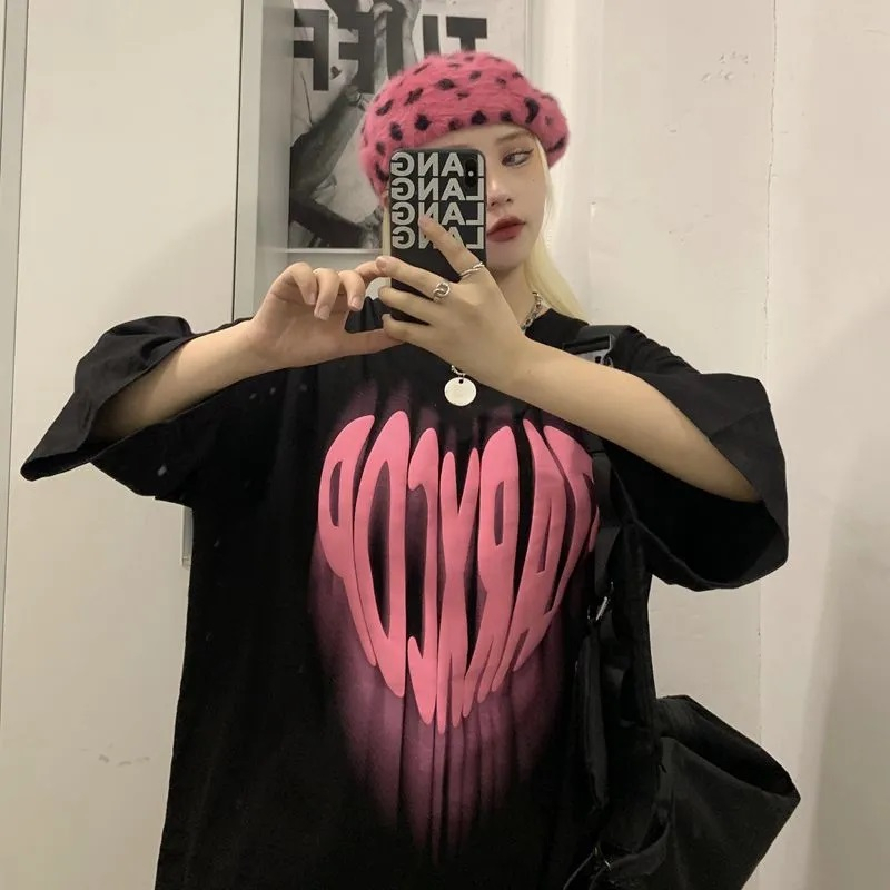 Áo thun tay lỡ form rộng nam nữ vải mịn, Áo phông unisex Tiger.86 AFR325