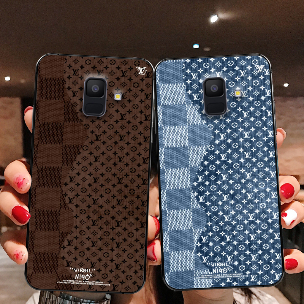 Ốp lưng Samsung A8 2018 / A8 Plus / A8+ in hình thương hiệu LV, nike nổi tiếng CỰC ĐẸP
