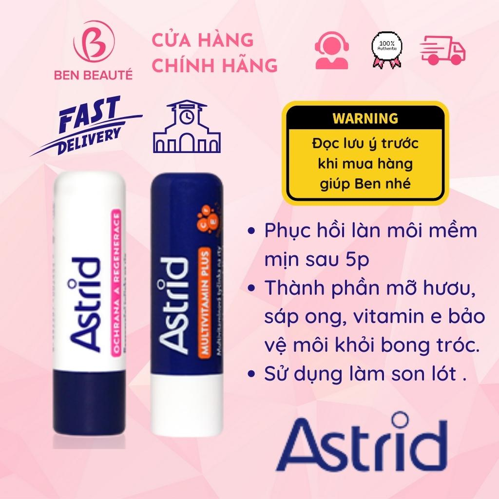 Son Dưỡng Môi Astrid Tái Tạo Môi Từ Mỡ Hươu 4.8gr