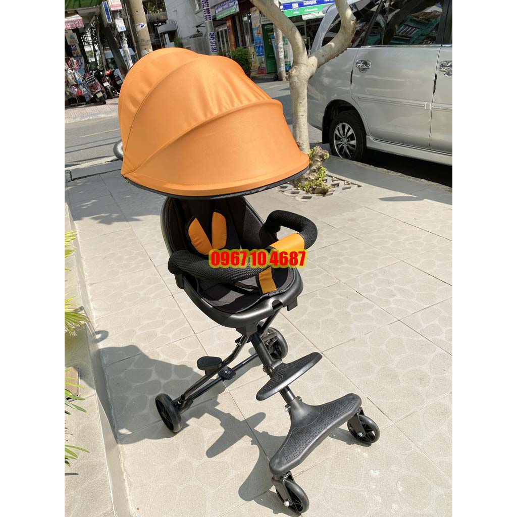 Xe đẩy du lịch cho bé Zaracos Mallorie 0236, Baron 0136 Xe Đẩy Gấp Gọn Tiện Mang Du Lịch