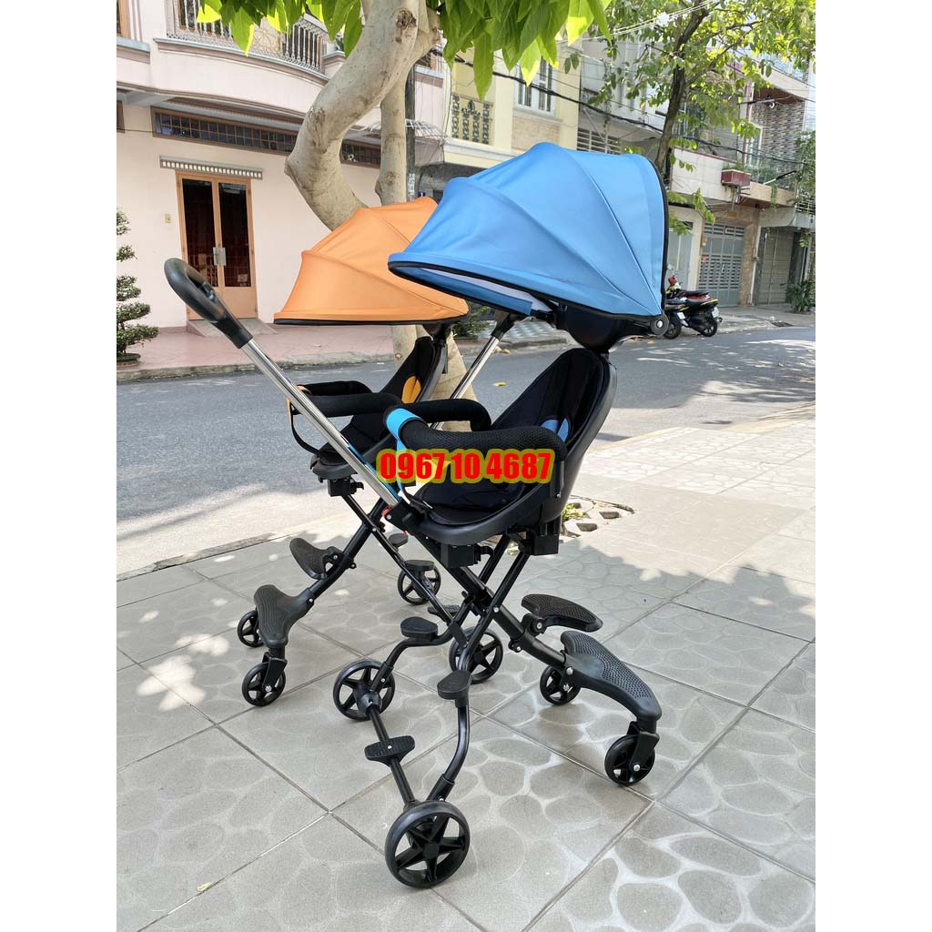 Xe đẩy du lịch cho bé Zaracos Mallorie 0236, Baron 0136 Xe Đẩy Gấp Gọn Tiện Mang Du Lịch