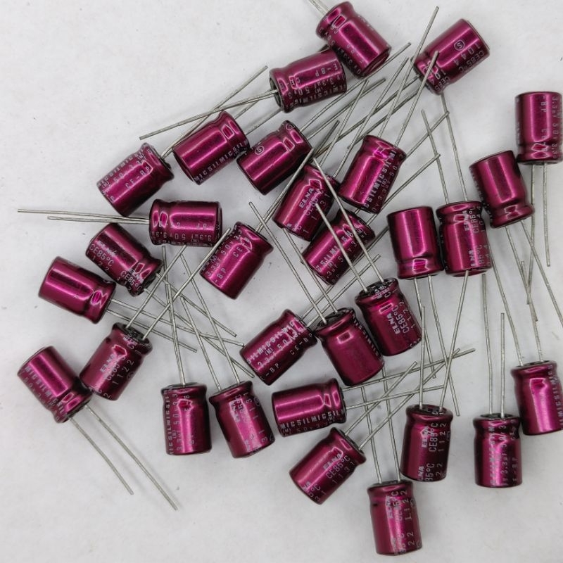 Tụ 50v 3.3uF Elna silmic CE-BP, BP không phân cực