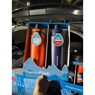 Set 2 bình Bình Giữ Nhiệt Thermo Flask 710ml, 1.2L