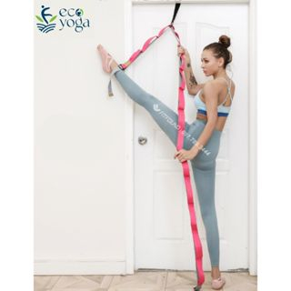 Dây tập xoạc dọc mở khớp háng yoga cotton dài 3m đa năng treo cửa , tập yoga giúp cơ thể dẻo dai, linh hoạt