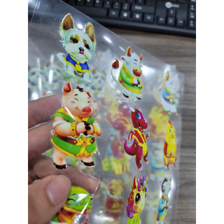 [Quà Tặng] Combo sticker dán 12 con giáp siêu hot hit