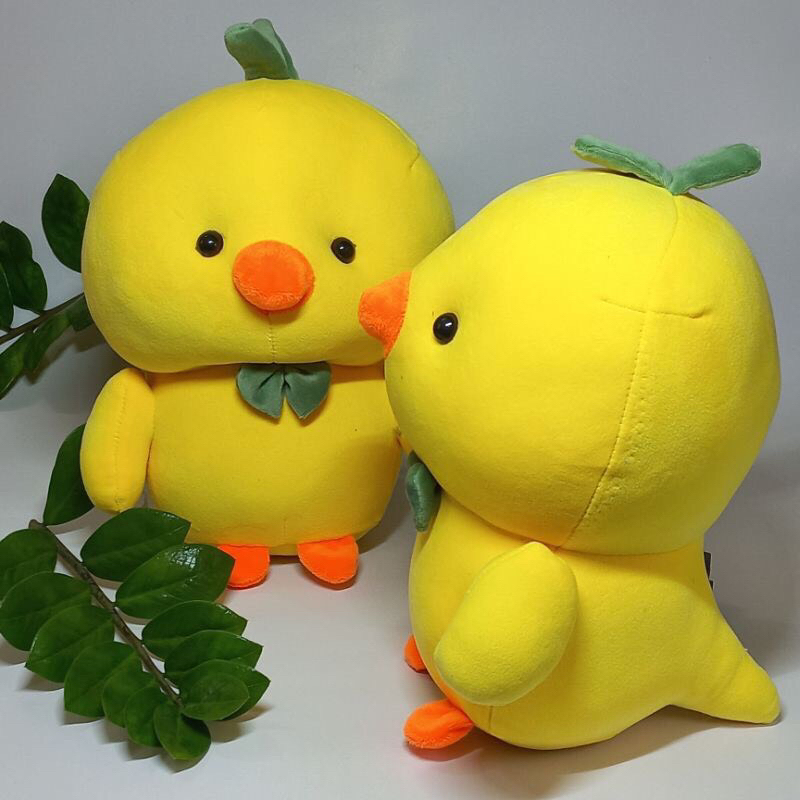 Gấu bông /thú nhồi bông mini hình hình con vịt 35cm