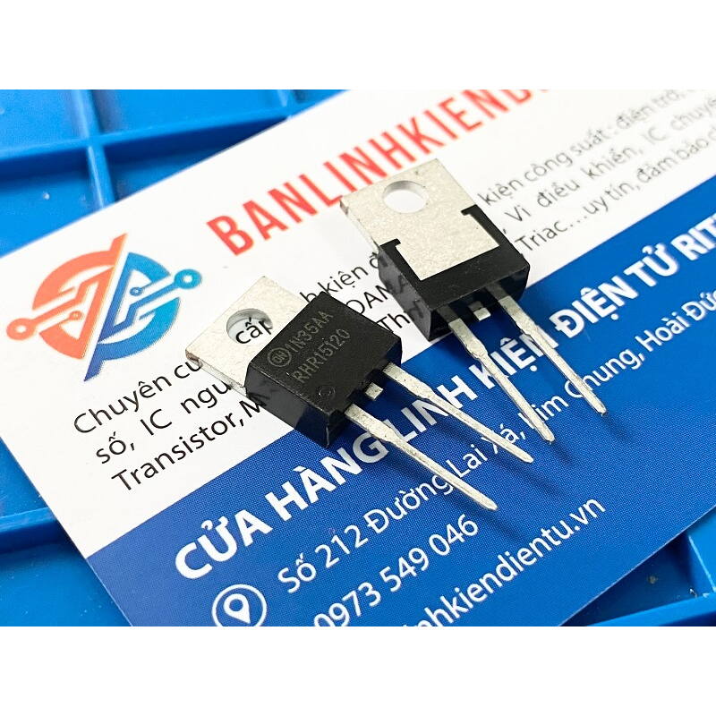 [Combo 3 chiếc] RHR15120 Diode 15A/1200V TO220-2