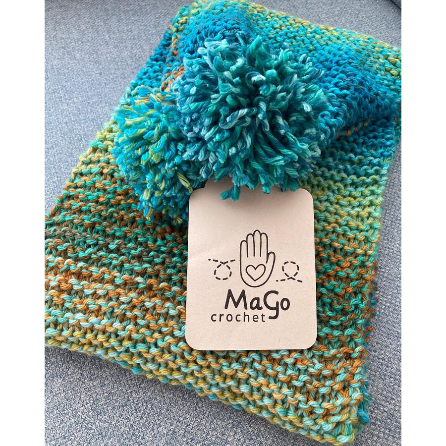 Len loang ấm Mouline Chunky nhập khẩu chính hãng Papatya, đan móc nón, áo, khăn siêu đẹp