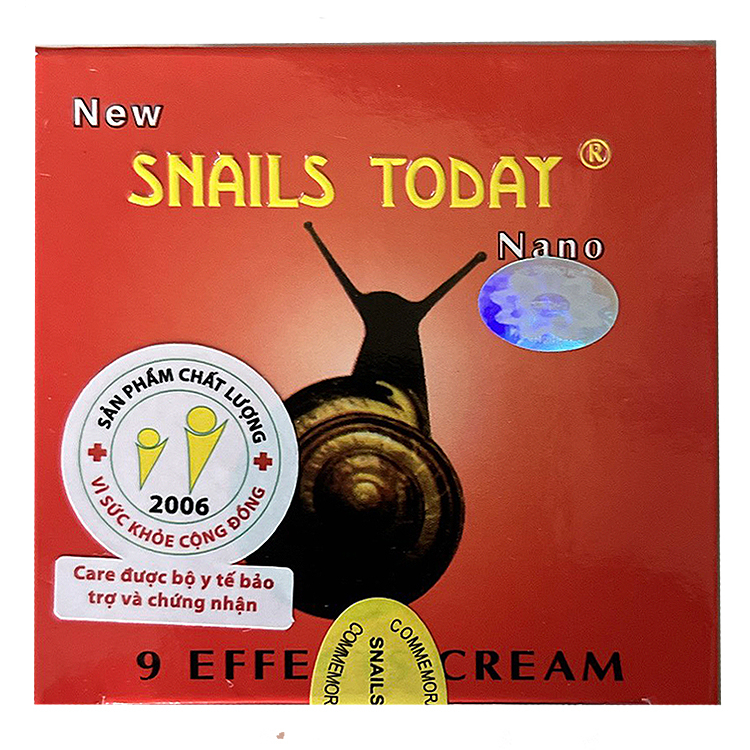 Kem lão hóa, trắng da Snail Today Nhật Bản (9 tác dụng)