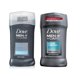 Lăn khử mùi nam dạng sáp Dove Men+Care Antiperspirant Deodorant Stick Clean Comfort 76g/85g (Mỹ)