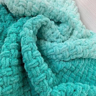 Cuộn len Puffy Fine Ombre Batik hãng Alize Yarns