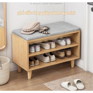 Mini Ghế thay giày/Tủ giày đệm/Ghế để giày Ghế vào/Ghế ngồi thay giày